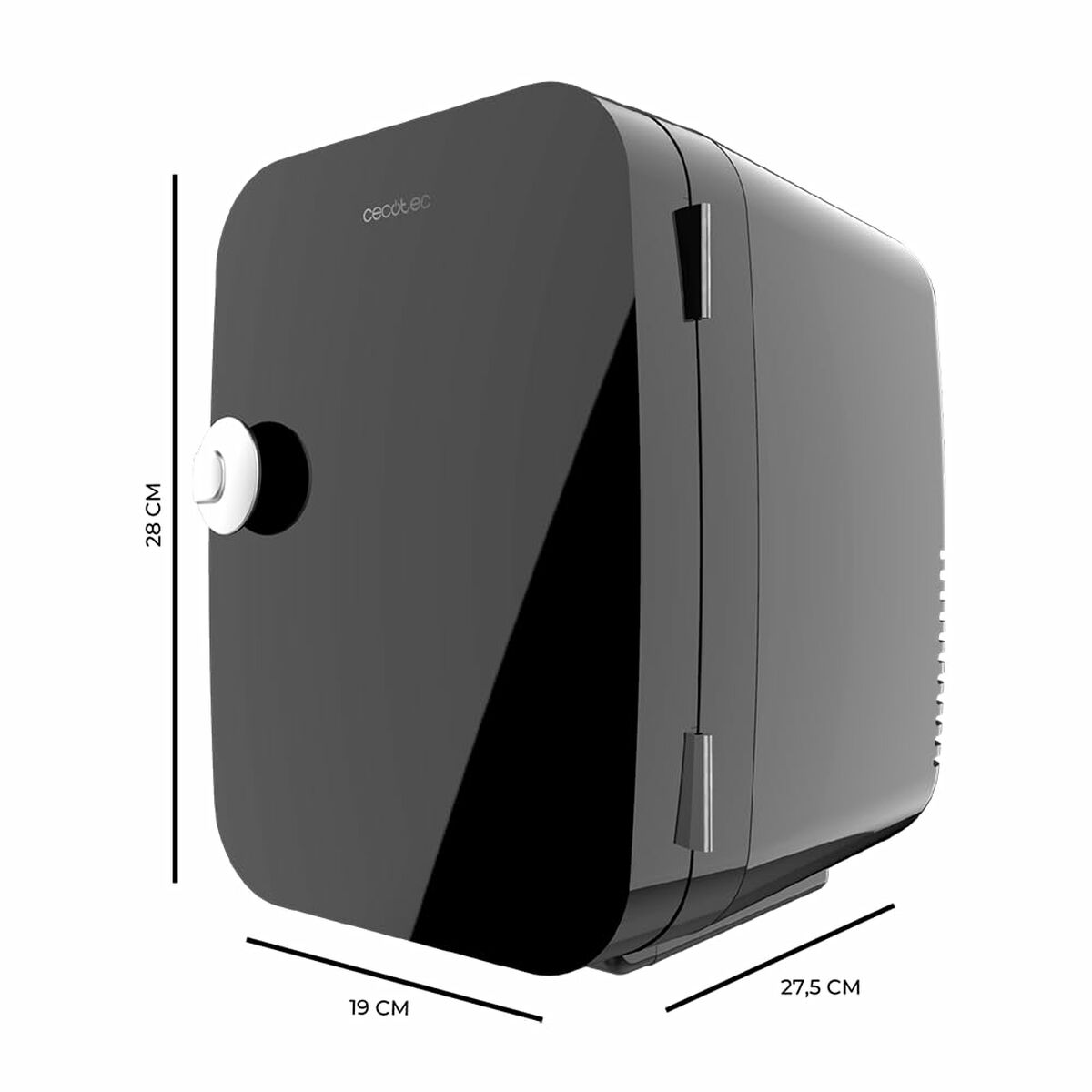 Mini Fridge Cecotec Rio Black 4L