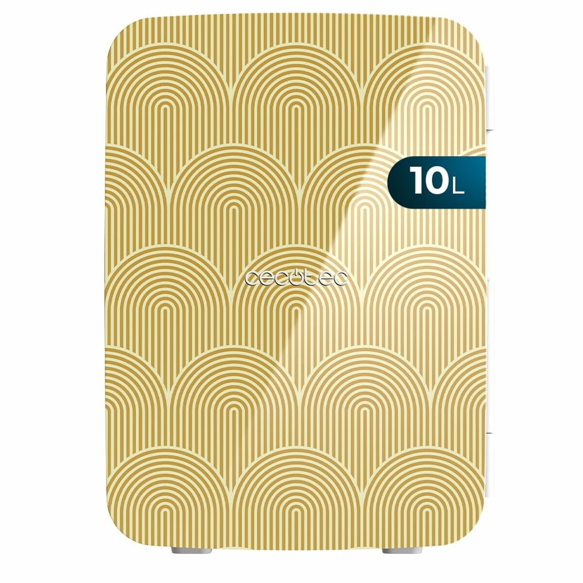 Mini Fridge Cecotec Bahamas Yellow 10L